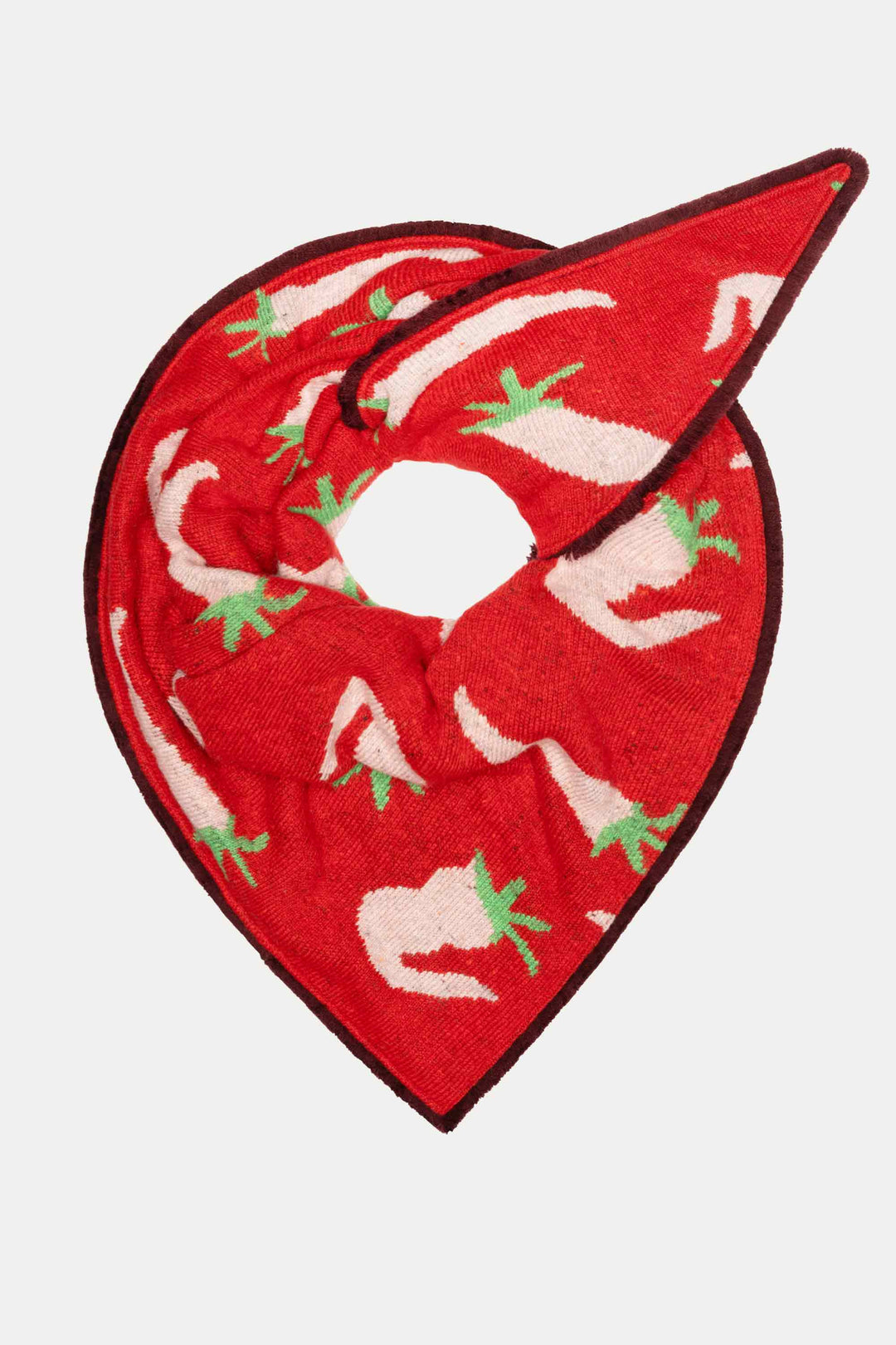 POM Amsterdam | Shawl Pepper Garden | Red - Dutch Hideout