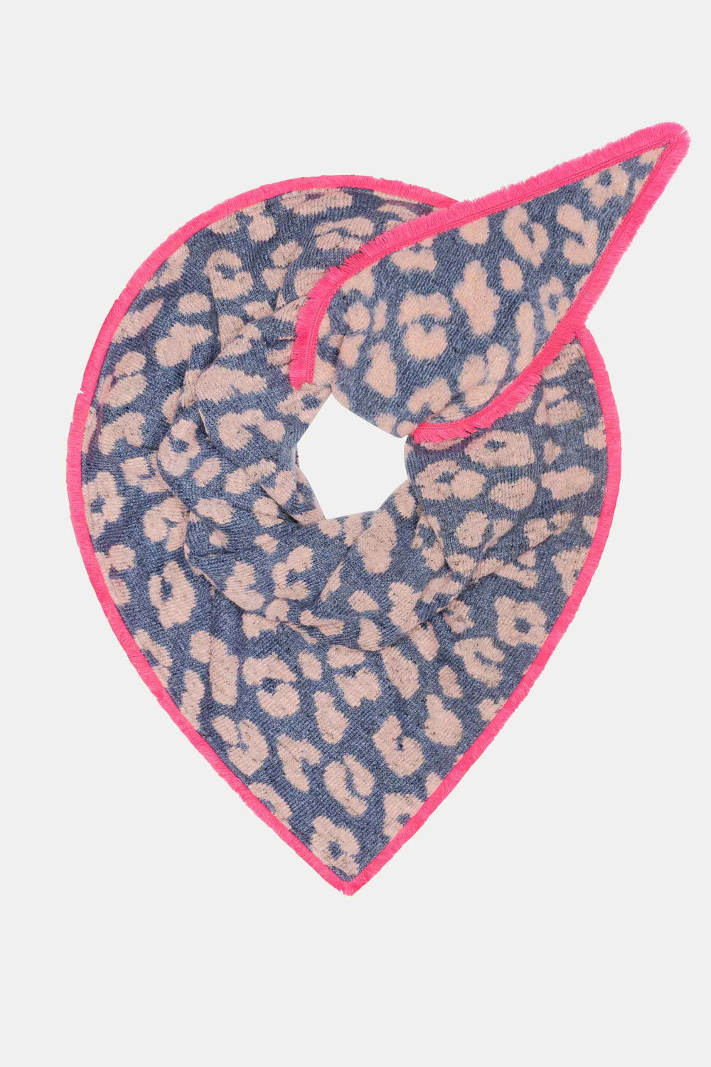 POM Amsterdam | Leopard Grey Shawl | Grey - Dutch Hideout