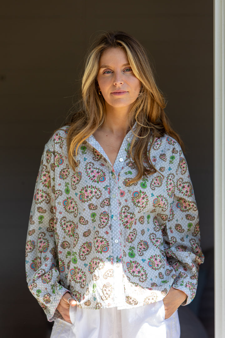 Mandalay Designs | Duncan Paisley Shirt | Multi