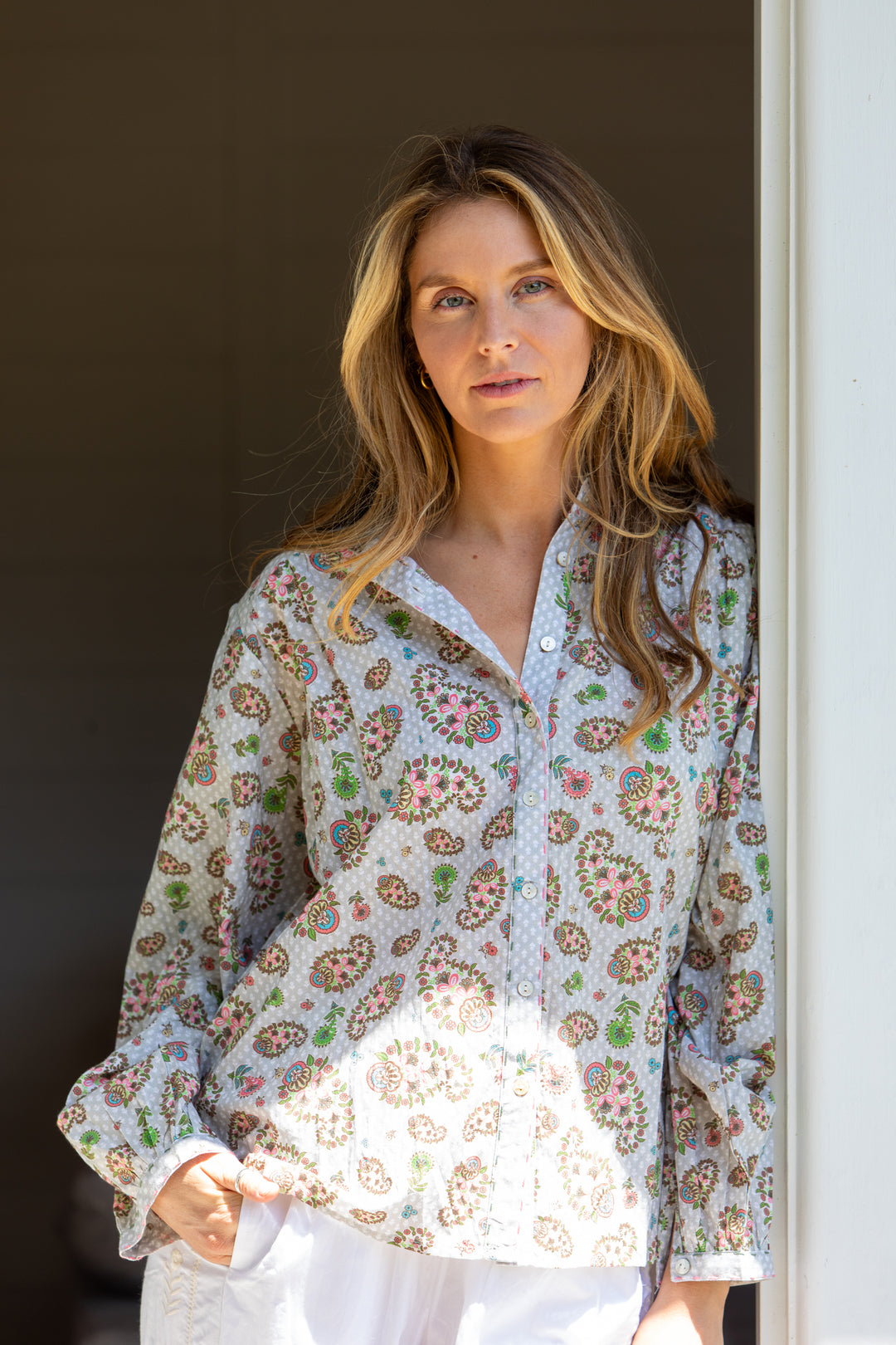 Mandalay Designs | Duncan Paisley Shirt | Multi