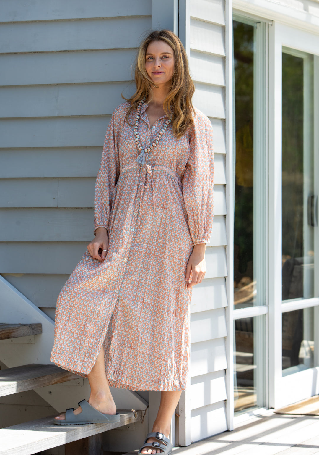 Mandalay Designs | Virgina Dress | Coral