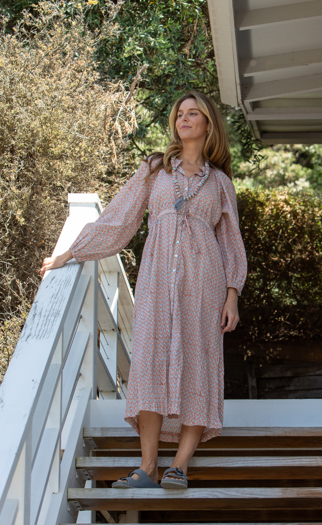 Mandalay Designs | Virgina Dress | Coral