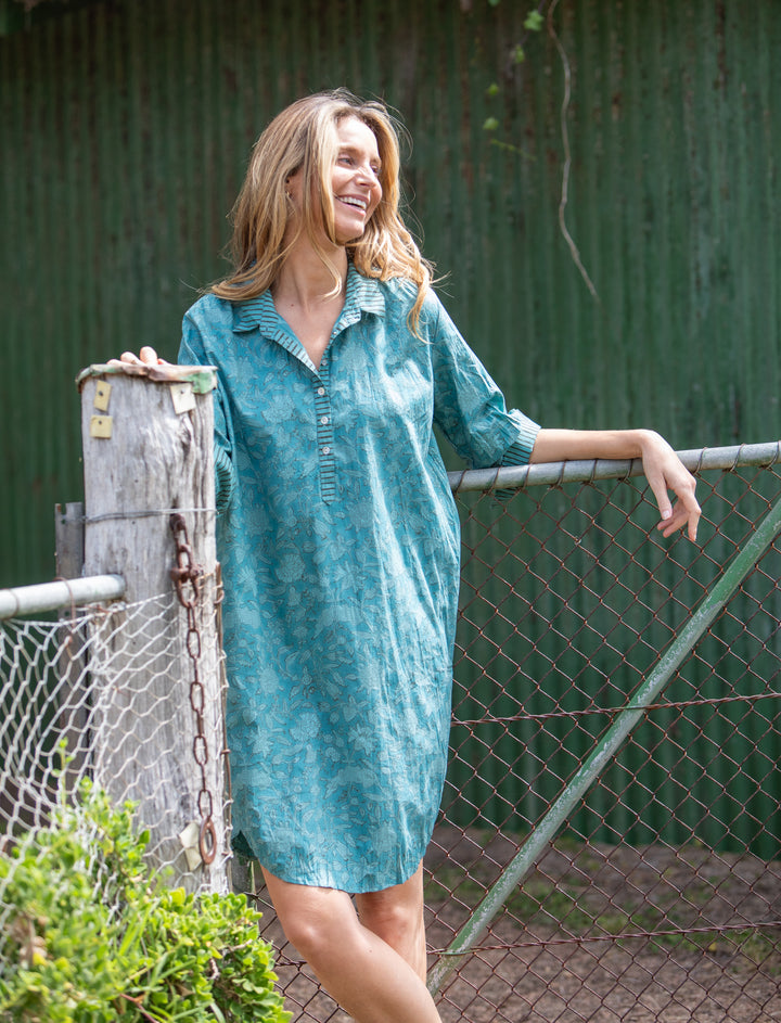 Mandalay Designs | Bella Floral Shirtdress