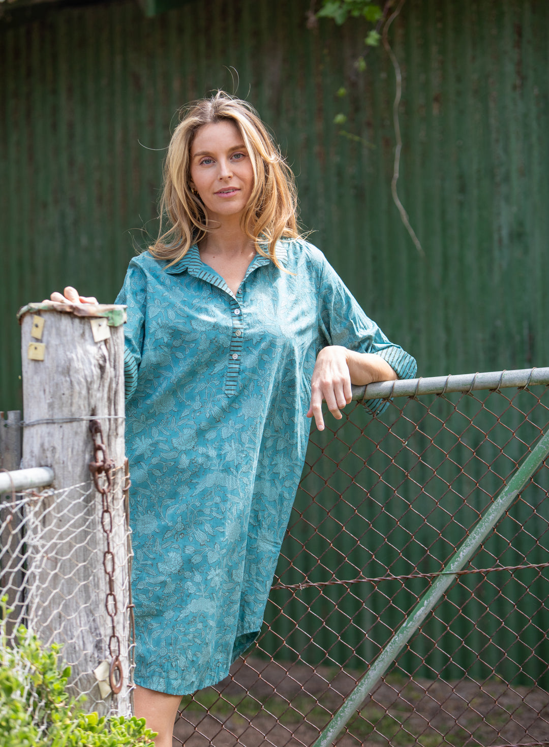 Mandalay Designs | Bella Floral Shirtdress