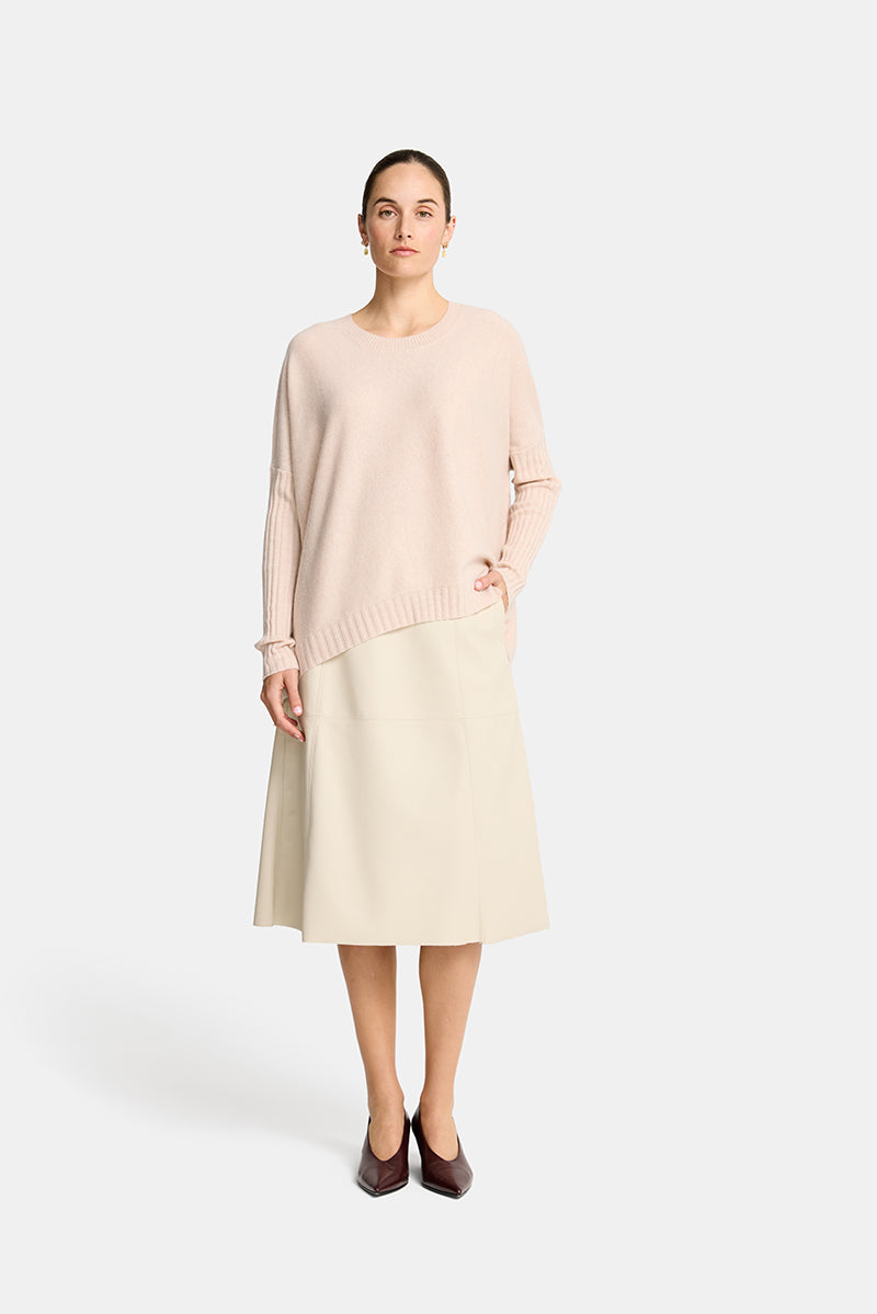 Arlington Milne | Sadie Crew Neck | Blush - Dutch Hideout