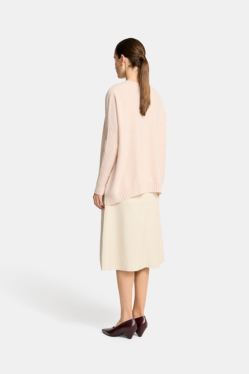Arlington Milne | Sadie Crew Neck | Blush - Dutch Hideout