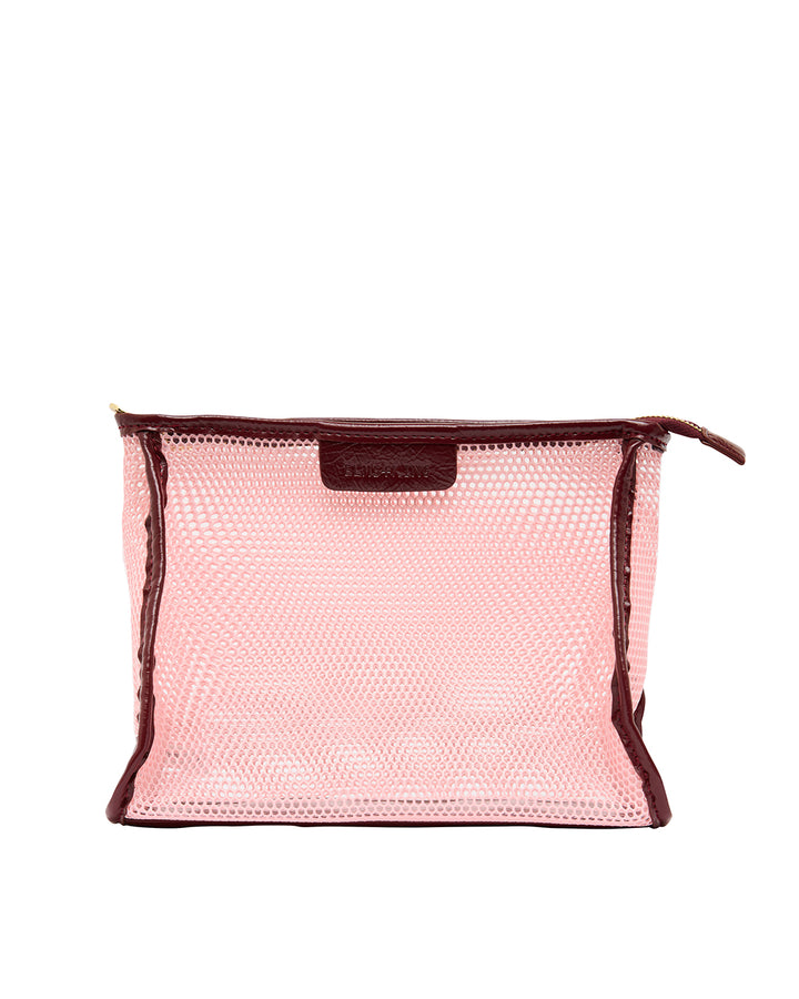 Elms + King | Large Santorini Case | Blush Mesh