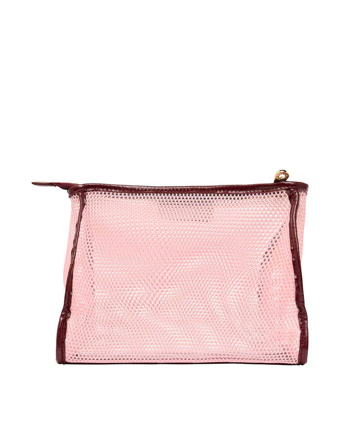Elms + King | Large Santorini Case | Blush Mesh