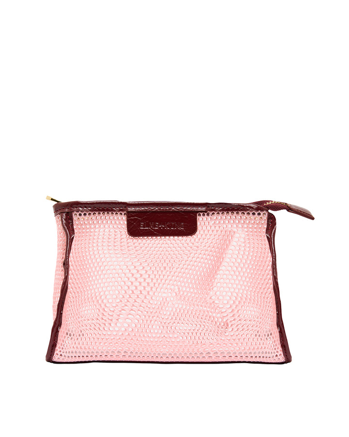 Elms + King | Santorini Case Small | Blush Mesh