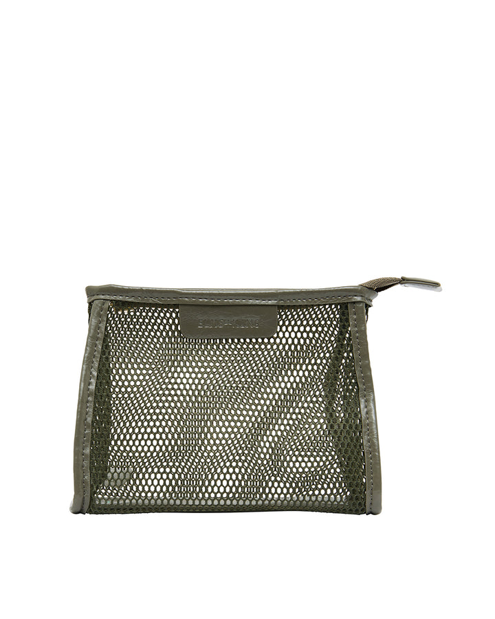 Elms + King | Santorini Case Small | Khaki Mesh