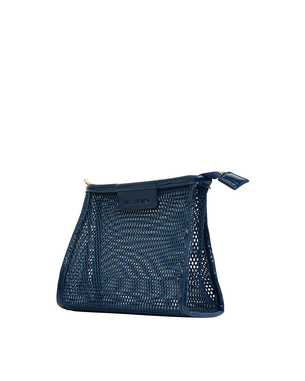Elms + King | Santorini Case Small | Navy Mesh