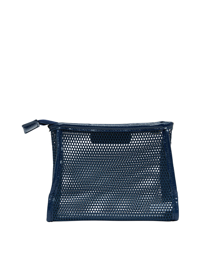 Elms + King | Santorini Case Small | Navy Mesh