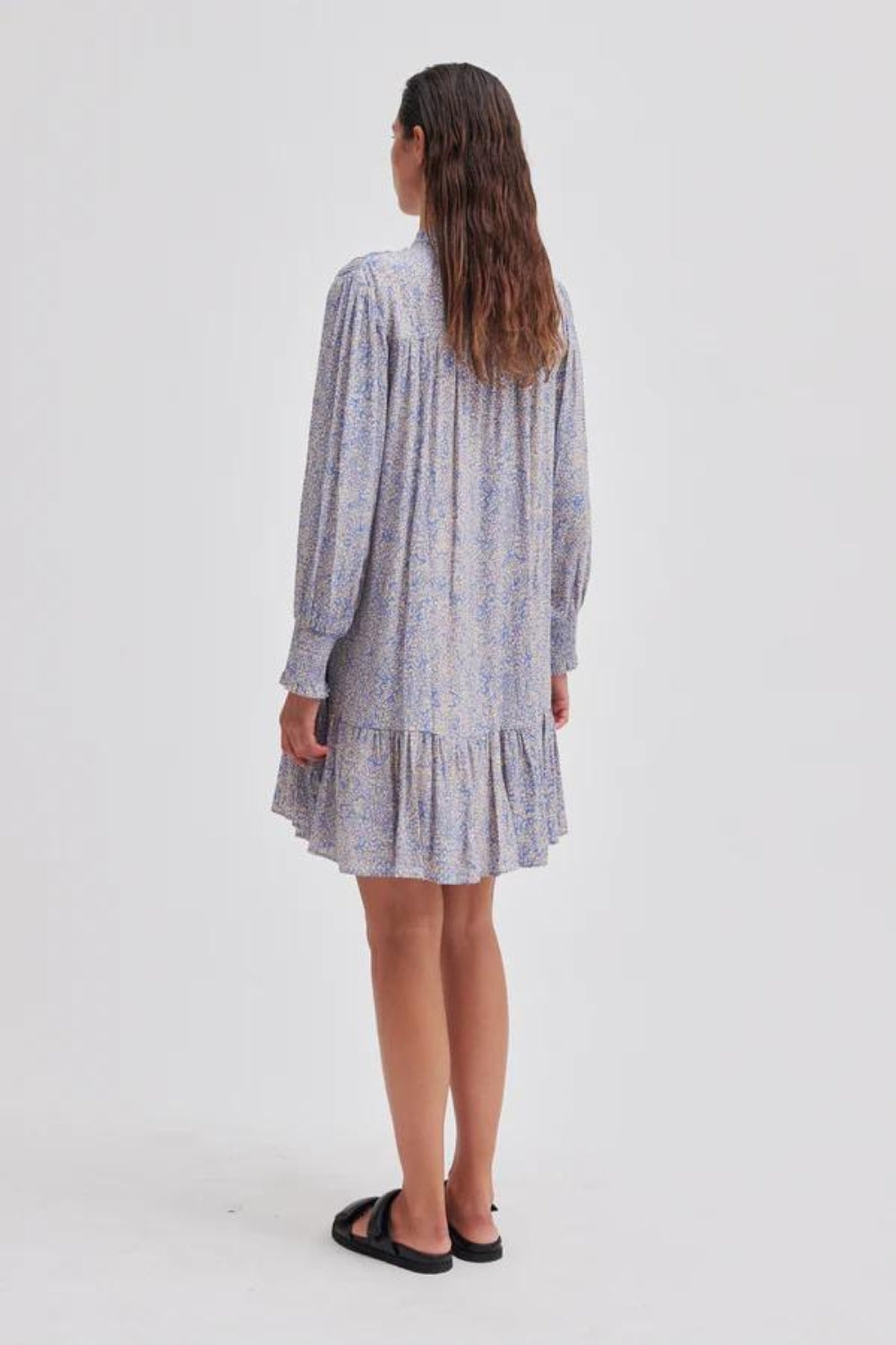 Second Female | Gioia Mini Dress | Blue Yonder