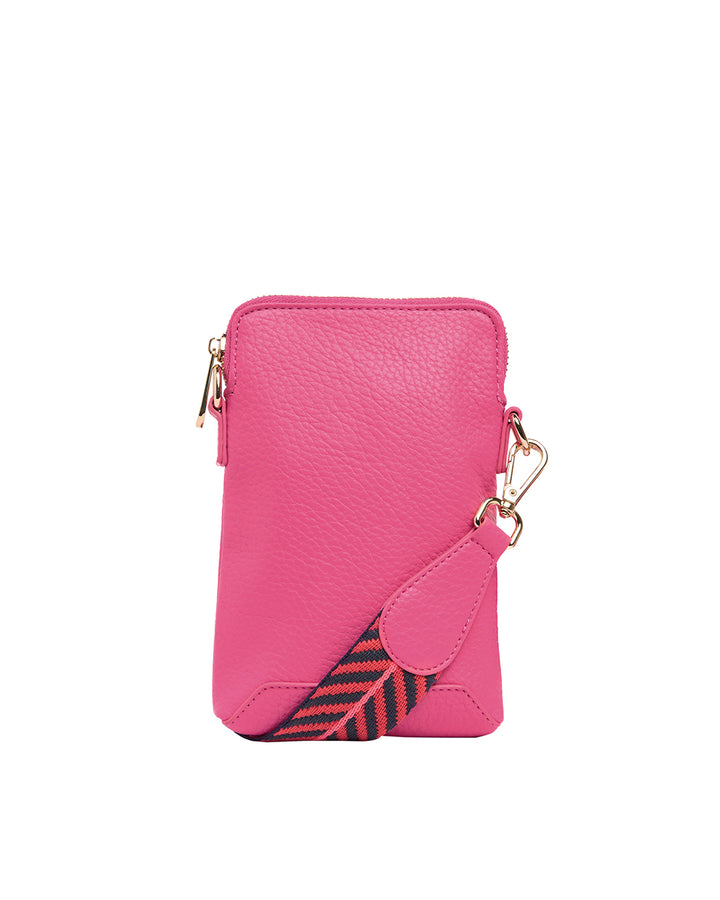 Elms + King | Sullivan Phone Bag | Fuchsia