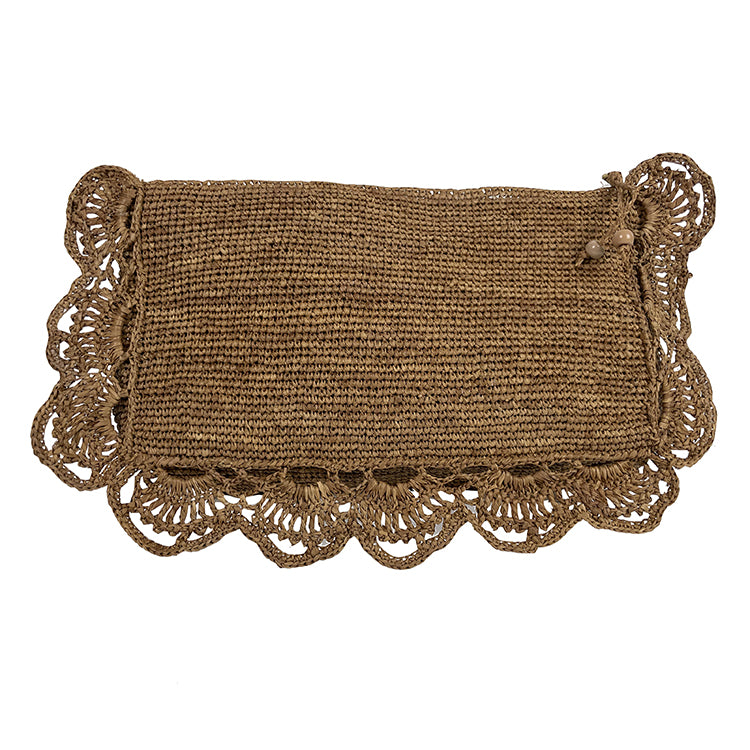 Made in Mada | Toky Clutch | Light Brown