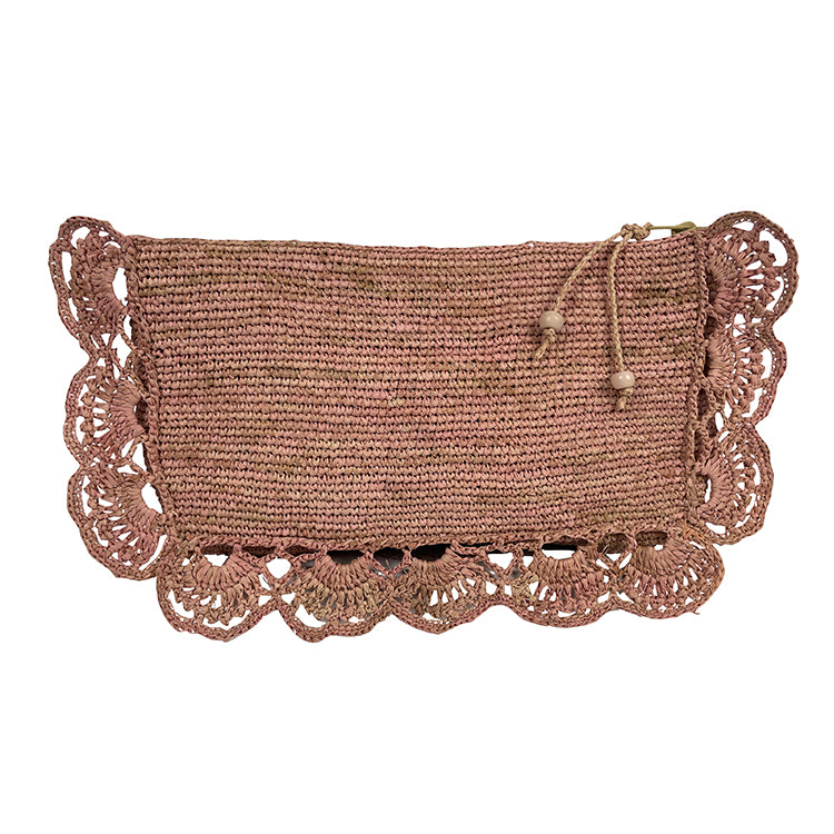 Made in Mada | Toky Clutch | Light Pink