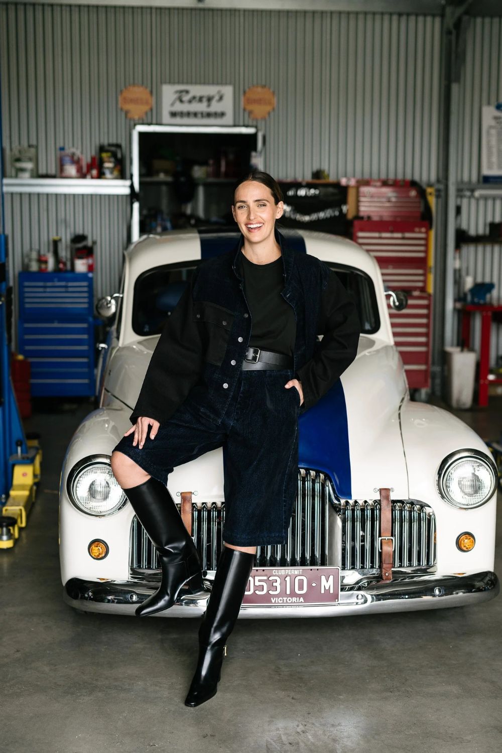 M.A Dainty | Trucker Jean | Black - Dutch Hideout