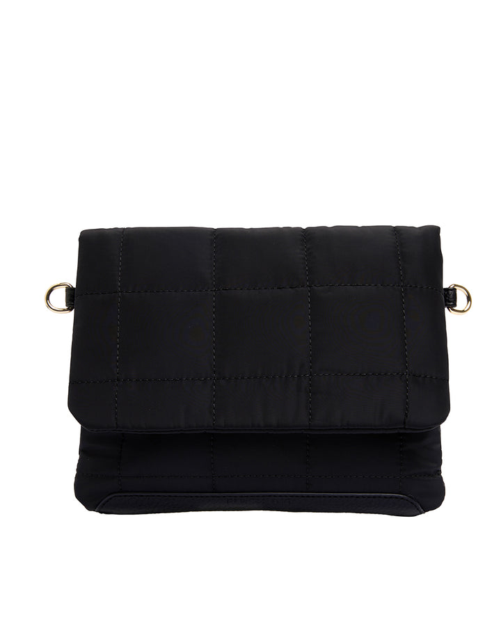 Elms + King | Windsor Crossbody | Black & Oyster