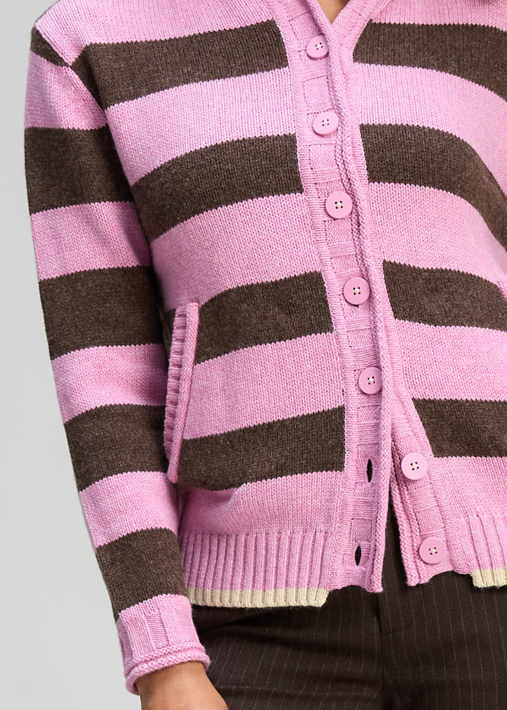 Zaket & Plover | Easy Stripe Hoodie | Truffle - Dutch Hideout