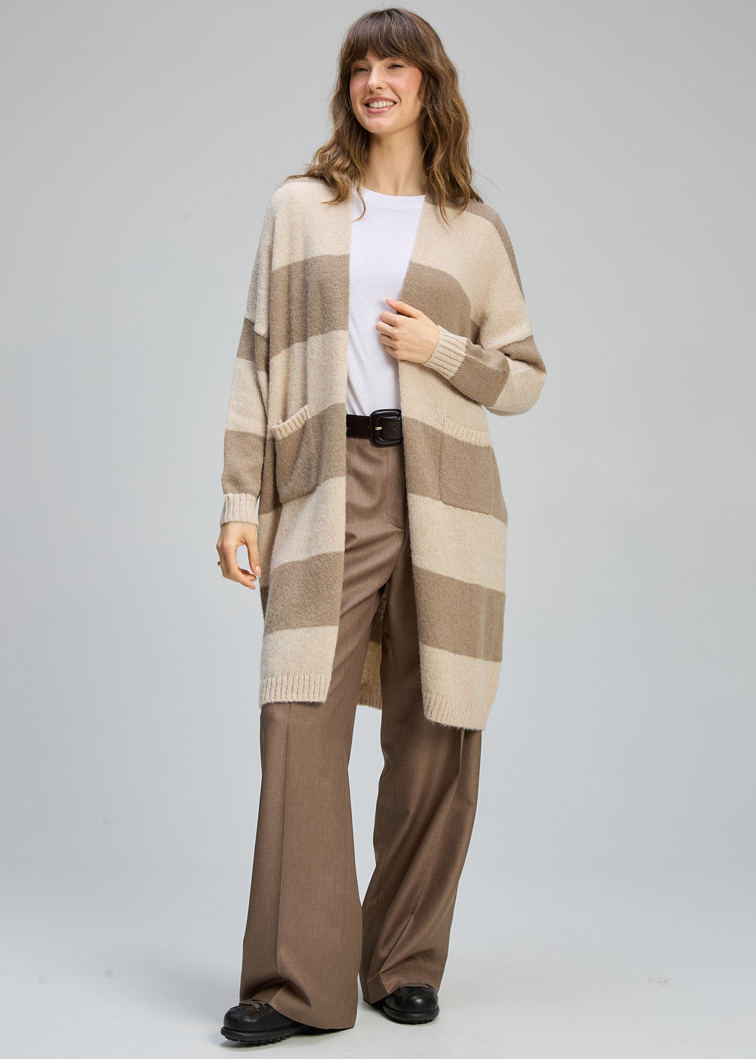 Zaket & Plover | LL Luxe Cardi | Mink - Dutch Hideout