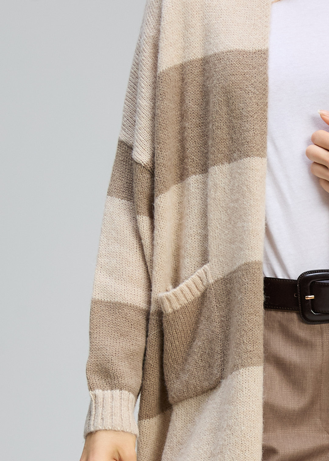 Zaket & Plover | LL Luxe Cardi | Mink - Dutch Hideout