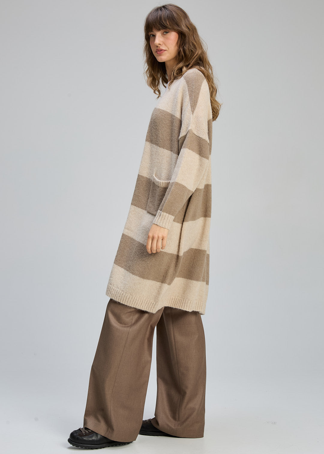 Zaket & Plover | LL Luxe Cardi | Mink - Dutch Hideout