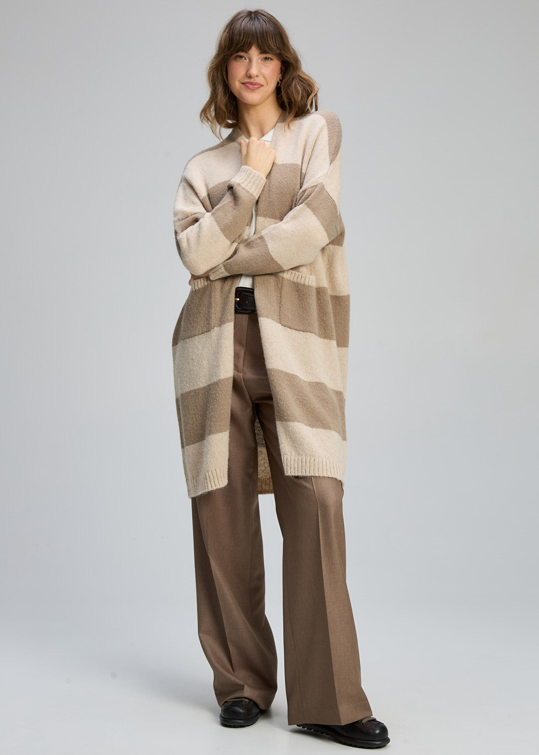 Zaket & Plover | LL Luxe Cardi | Mink - Dutch Hideout