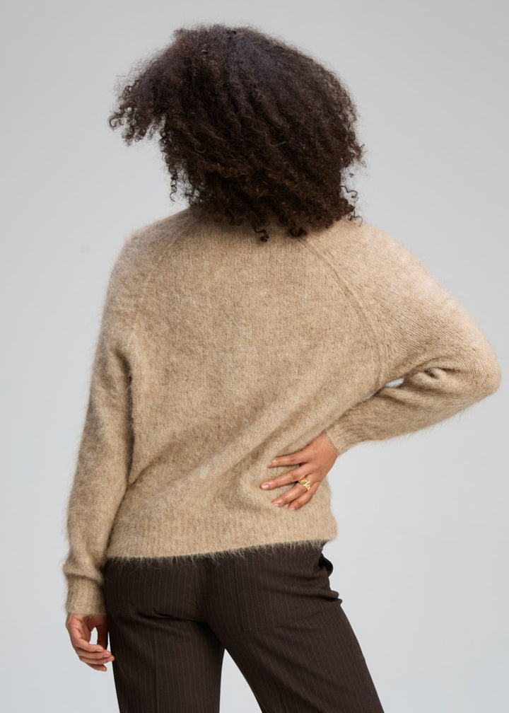 Zaket & Plover | Alpaca Cardi | Bark - Dutch Hideout