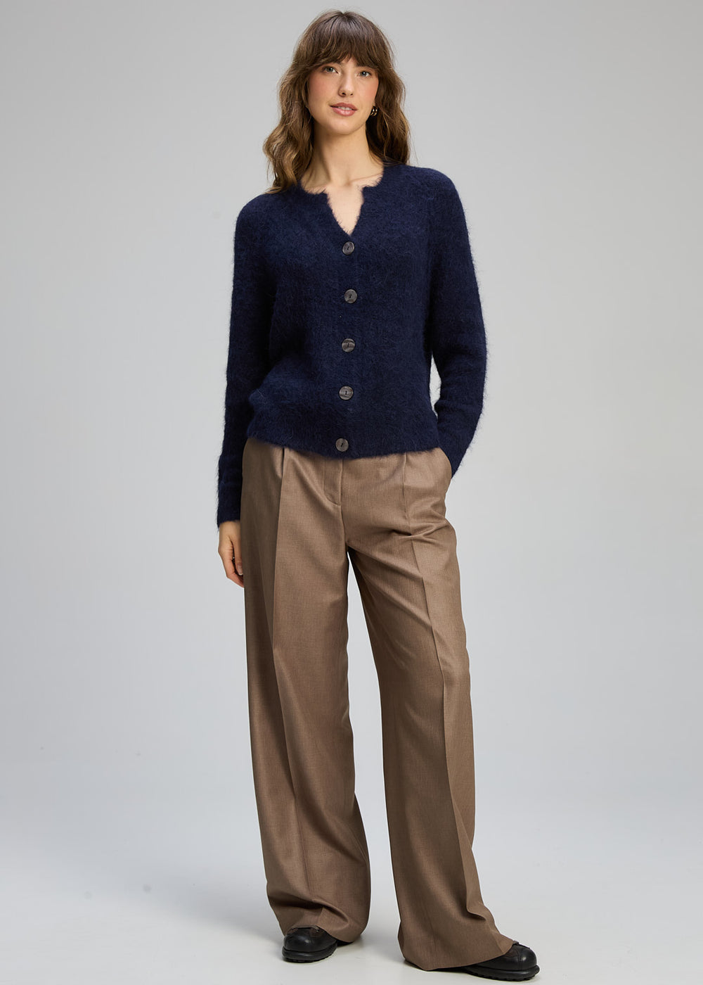 Zaket & Plover | Alpaca Cardi | Midnight - Dutch Hideout