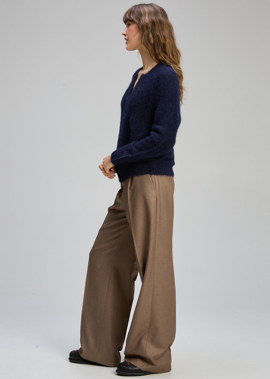 Zaket & Plover | Alpaca Cardi | Midnight - Dutch Hideout