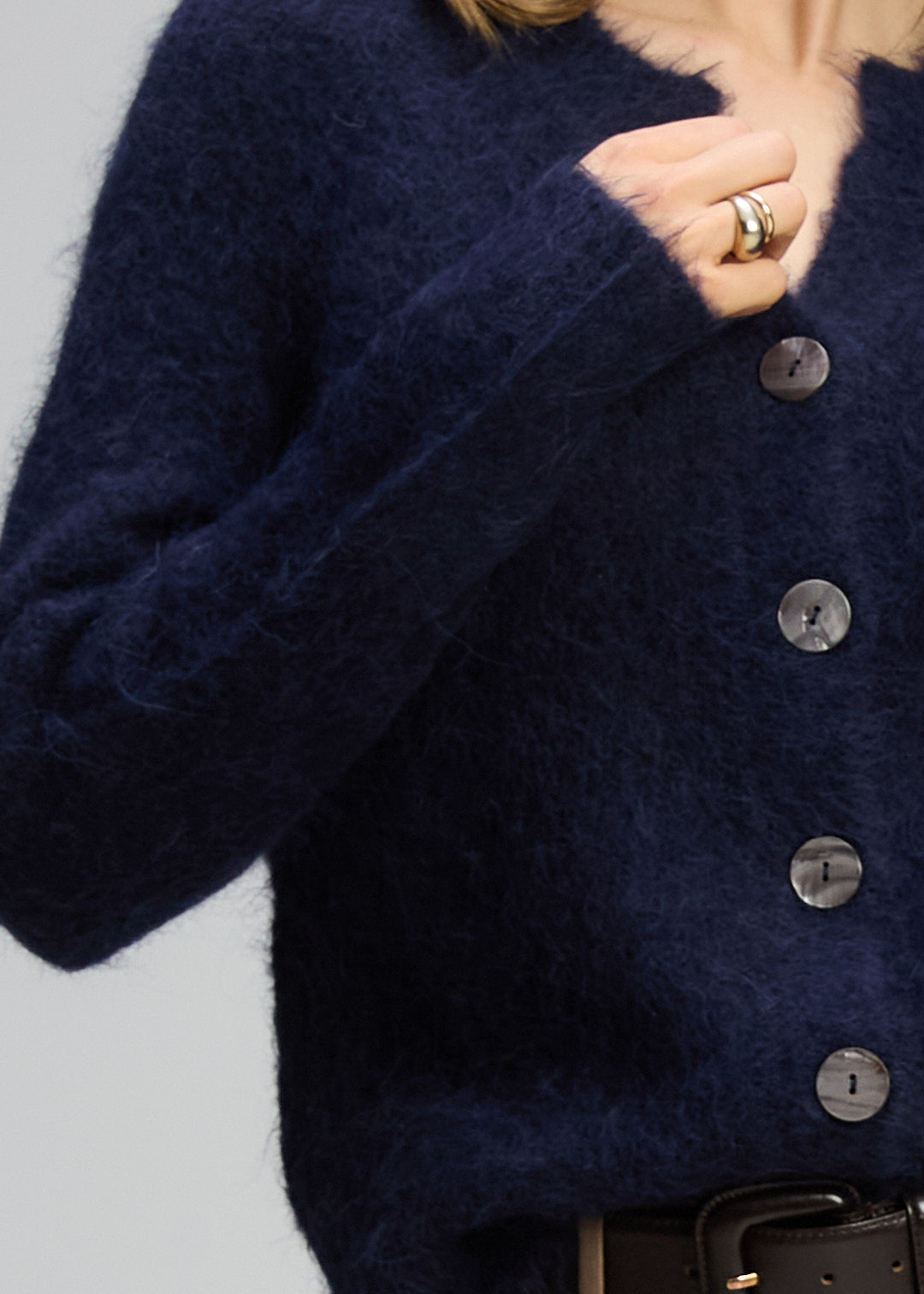 Zaket & Plover | Alpaca Cardi | Midnight - Dutch Hideout
