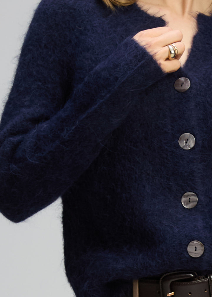 Zaket & Plover | Alpaca Cardi | Midnight - Dutch Hideout