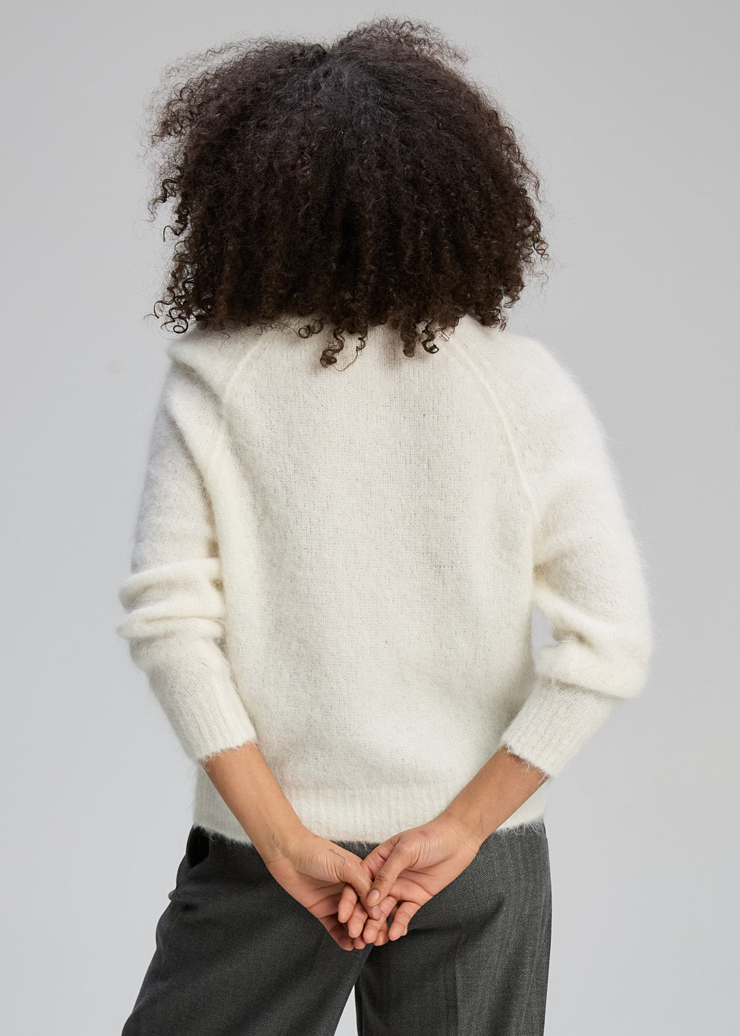 Zaket & Plover | Alpaca Cardi | White - Dutch Hideout