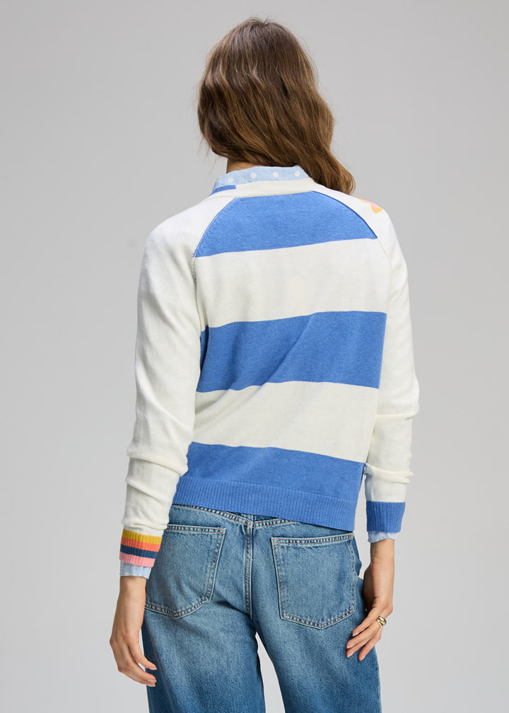 Zaket & Plover | Good Energy Cardi | White - Dutch Hideout