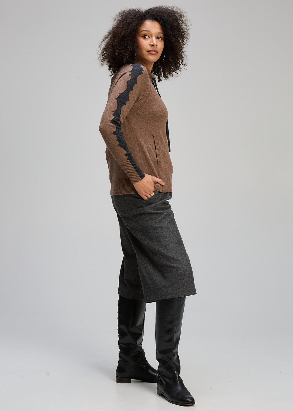 Zaket & Plover | Graphic Neck Cord | Bark - Dutch Hideout