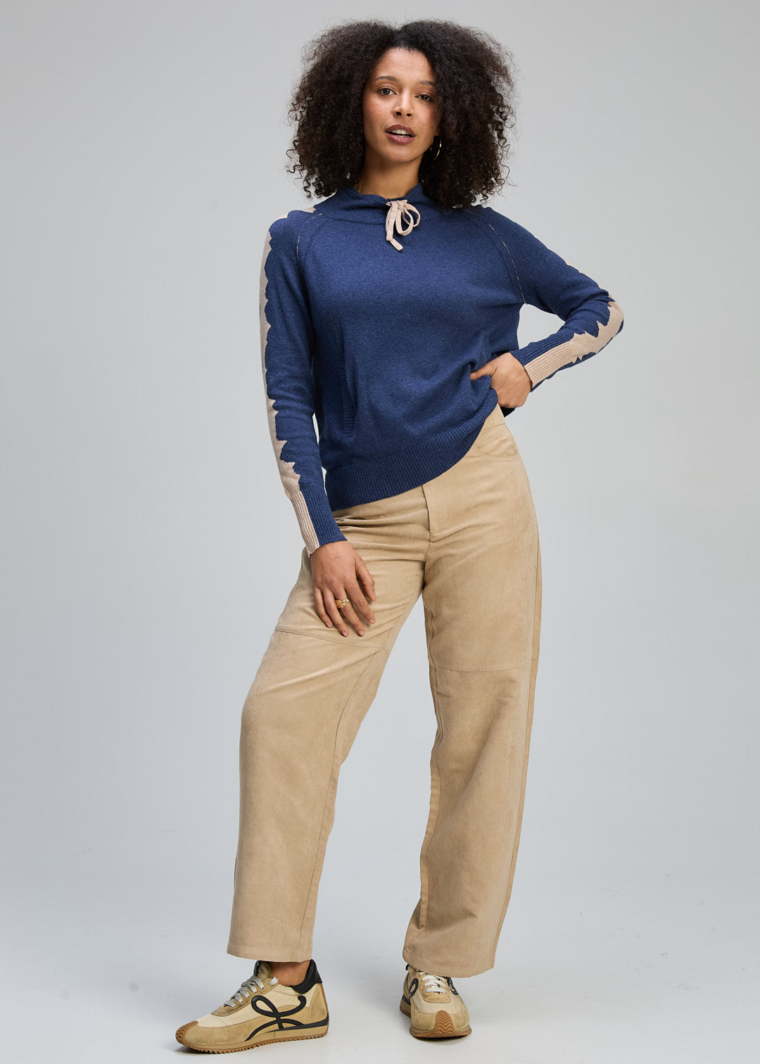 Zaket & Plover | Graphic Neck Cord | Denim - Dutch Hideout