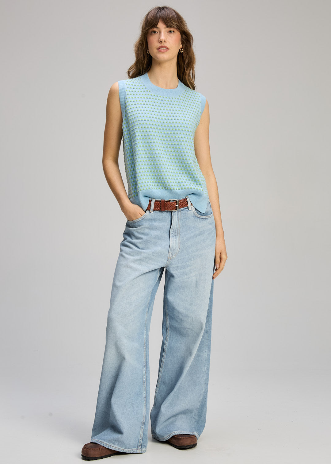 Zaket & Plover | Textured Tank | Breeze - Dutch Hideout