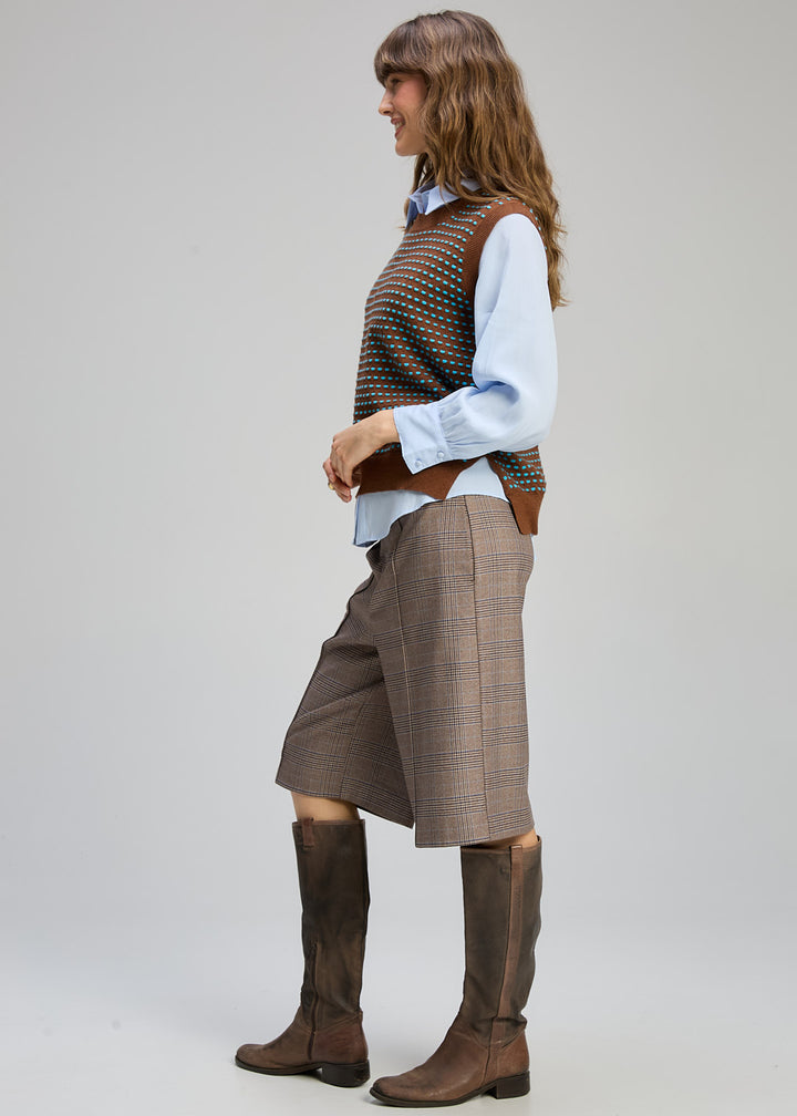 Zaket & Plover | Textured Tank | Coffee - Dutch Hideout