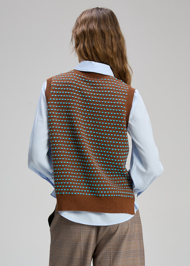 Zaket & Plover | Textured Tank | Coffee - Dutch Hideout