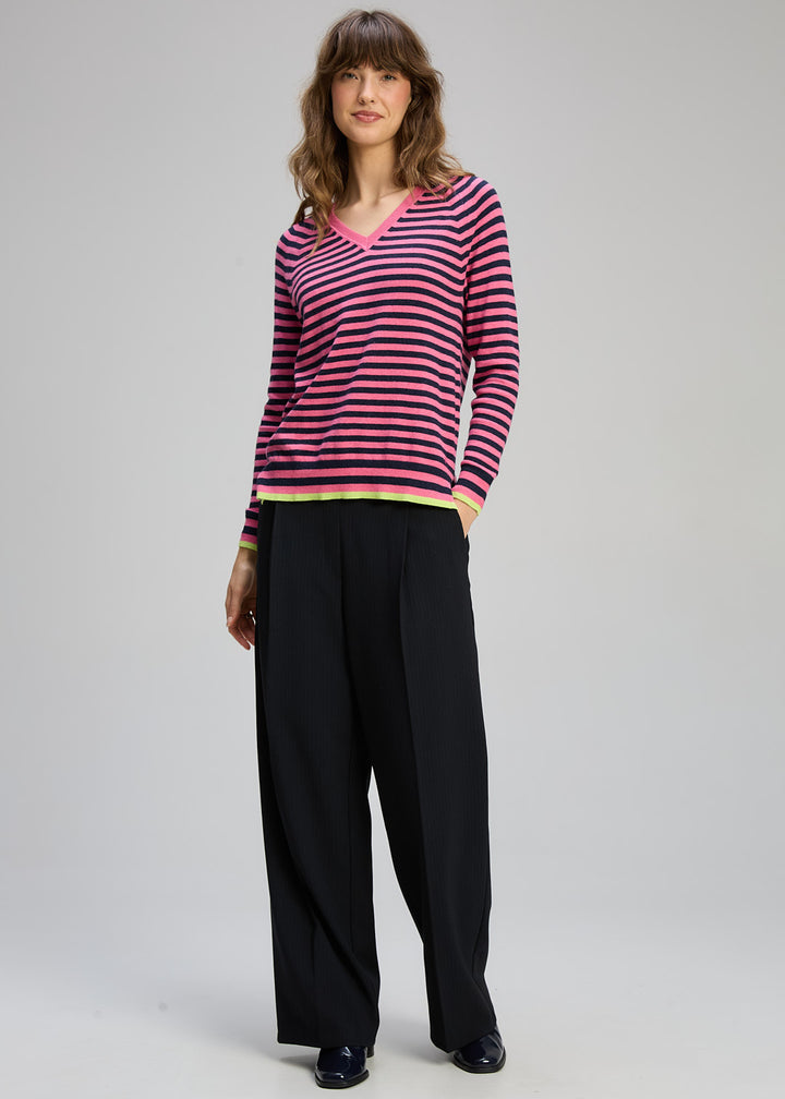 Zaket & Plover | Stripe V Essential | Rhubard - Dutch Hideout