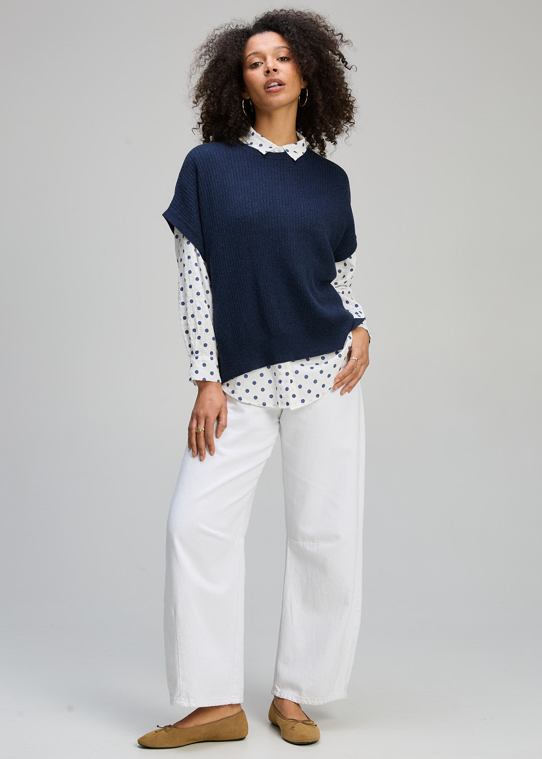 Zaket & Plover | Sleeveless Crew Essential | DK Denim - Dutch Hideout