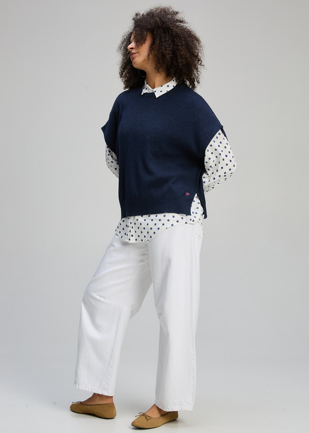 Zaket & Plover | Sleeveless Crew Essential | DK Denim - Dutch Hideout