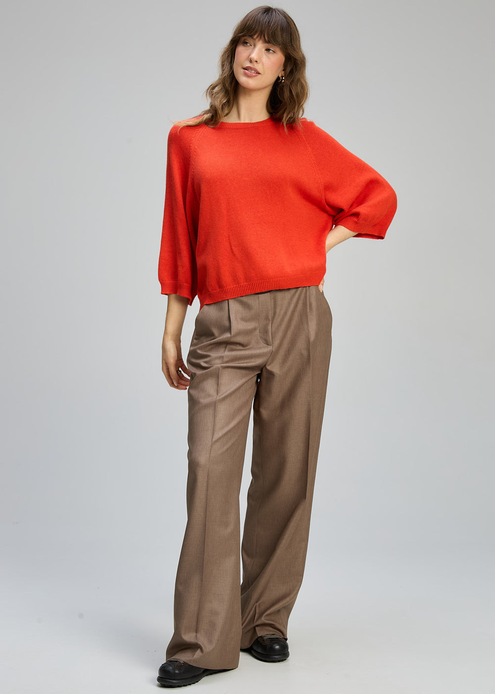 Zaket & Plover | Boxy Crew Essential | Paprika - Dutch Hideout