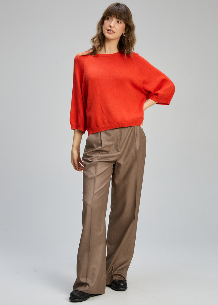 Zaket & Plover | Boxy Crew Essential | Paprika - Dutch Hideout