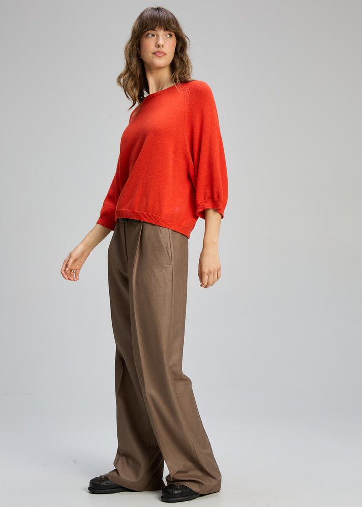 Zaket & Plover | Boxy Crew Essential | Paprika - Dutch Hideout