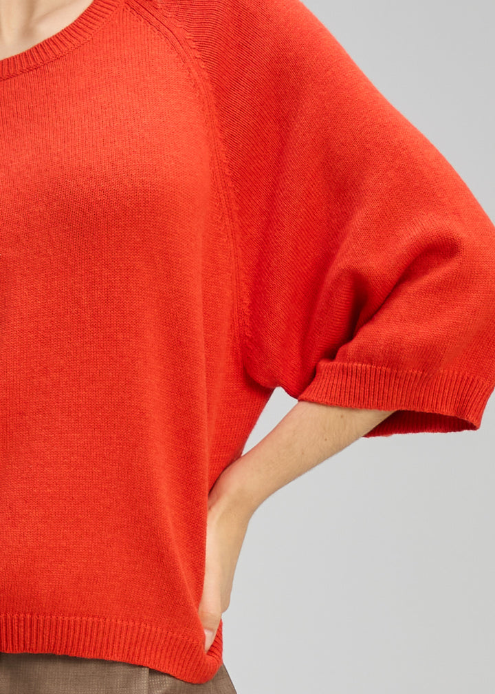 Zaket & Plover | Boxy Crew Essential | Paprika - Dutch Hideout