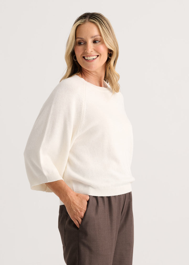 Zaket & Plover | Boxy Crew Essential | Salt - Dutch Hideout