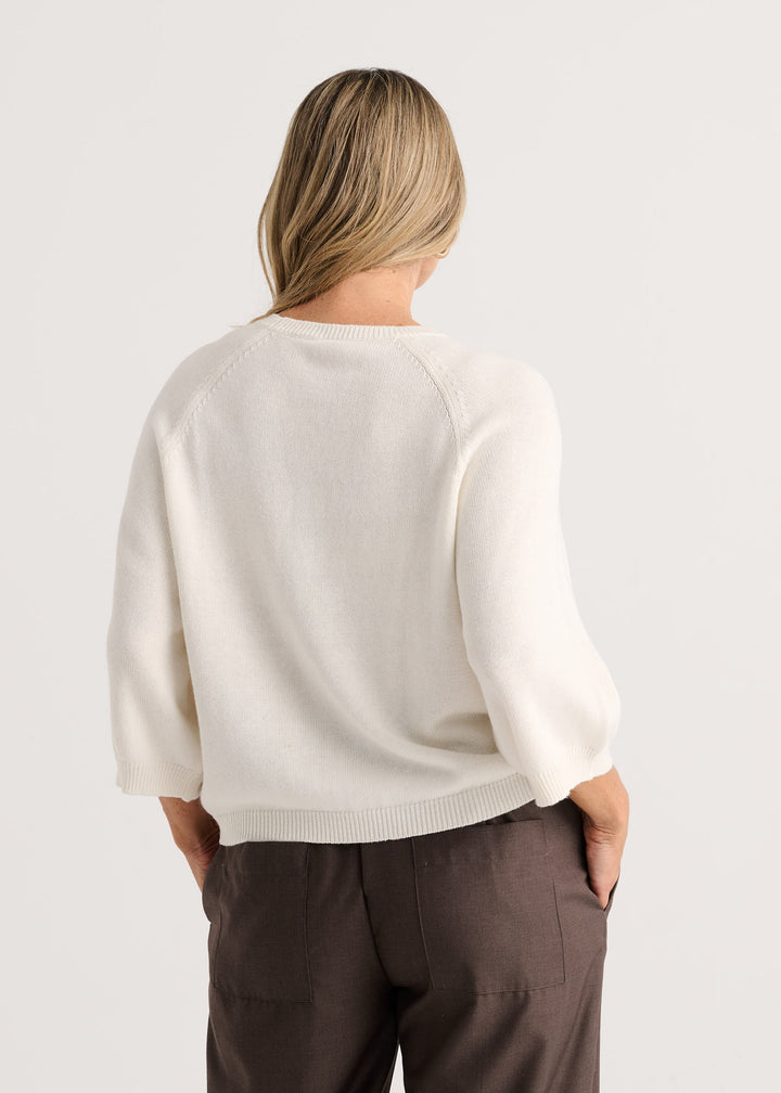 Zaket & Plover | Boxy Crew Essential | Salt - Dutch Hideout