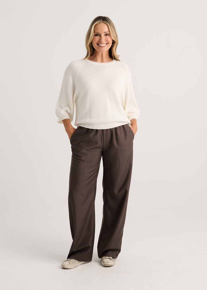 Zaket & Plover | Boxy Crew Essential | Salt - Dutch Hideout