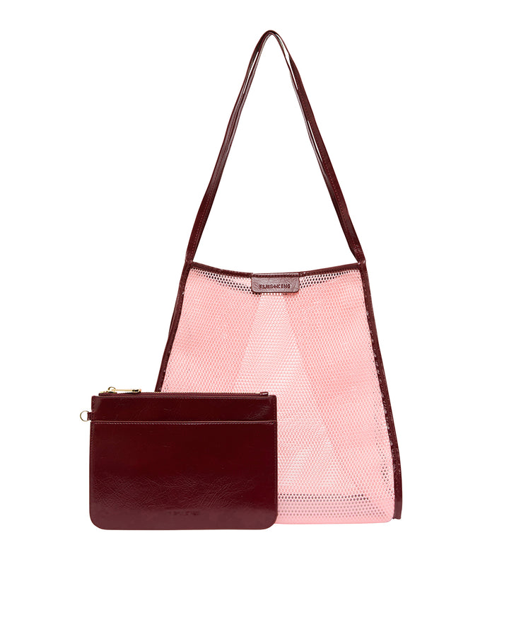 Elms + King | Zanzibar Bag | Blush Mesh